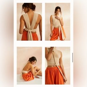 Free people convertible sweater top